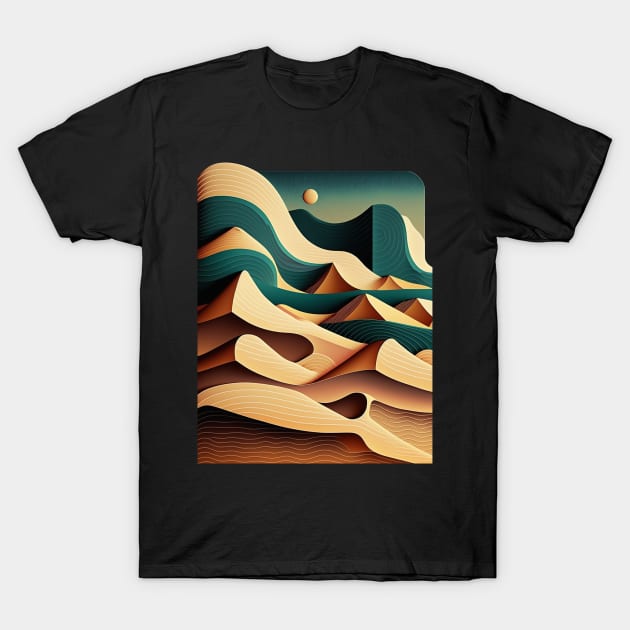 desert night T-Shirt by bulografik